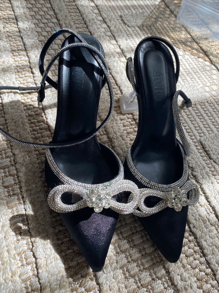 Siyah topuklu - Görsel 5