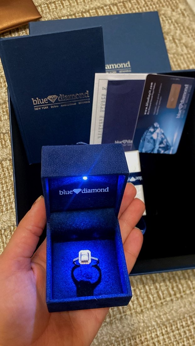 Pırlanta Baget yüzük - Görsel 5