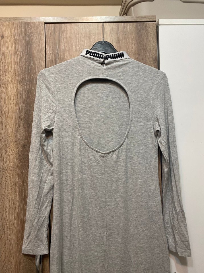 Puma sırt dekolteli Elbise - Görsel 3