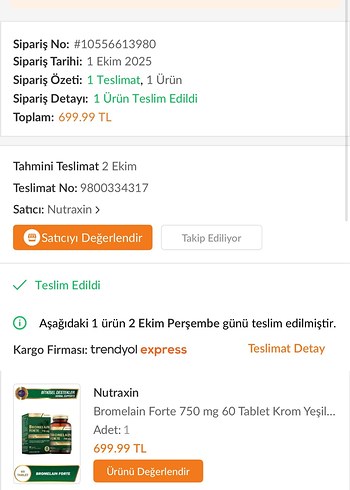  Nutraxin Bromelain Forte 750mg 60 Tablet