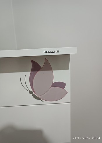 Çocuk Odası Mor Dolap ve Çalışma Masası - Görsel 7