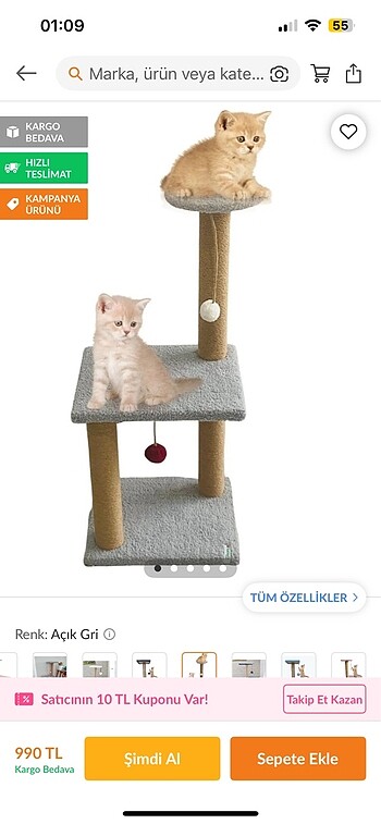 Kedi tırmalama tahtası