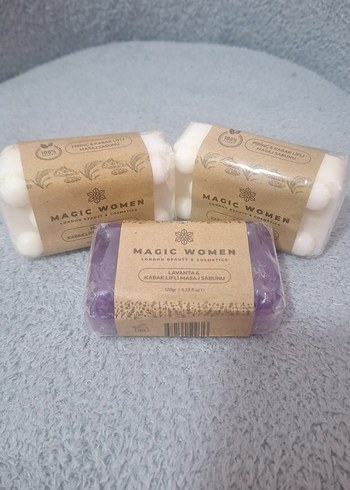 Diğer Magic Women Kabak Lifli Masaj Sabunu Seti