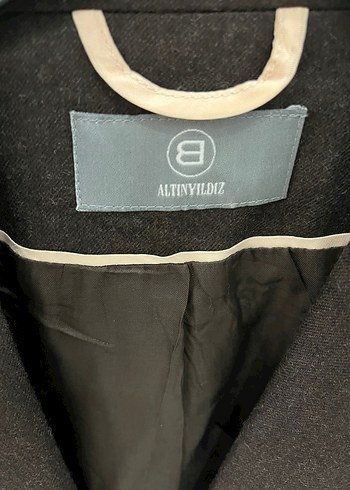 Kahverengi Kadın Midi Blazer Ceket - Görsel 3