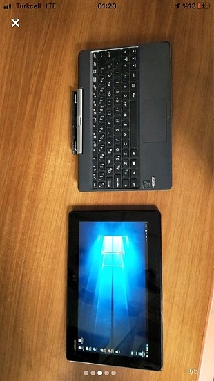 diğer Beden siyah Renk Asus t100 taf tablet laptop