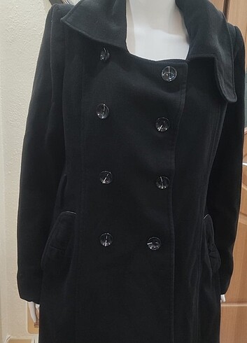 Defacto Kaşe Kaban - Görsel 5