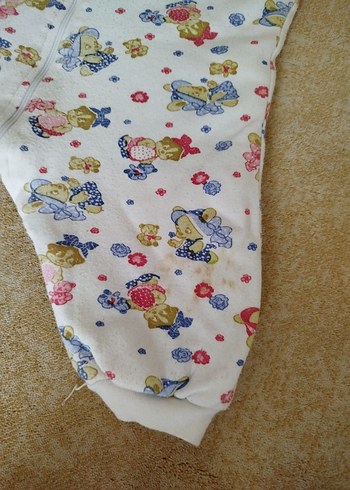 Renkli Desenli Bebek Uyku Tulumu - Görsel 6