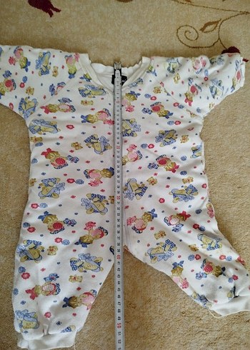 Renkli Desenli Bebek Uyku Tulumu - Görsel 4