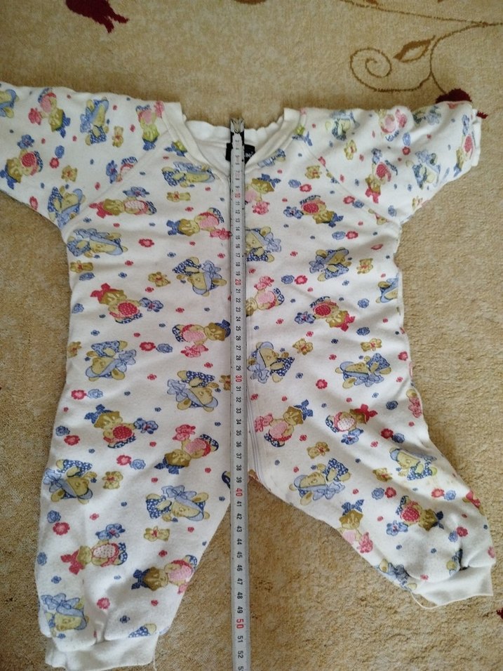Renkli Desenli Bebek Uyku Tulumu - Görsel 4