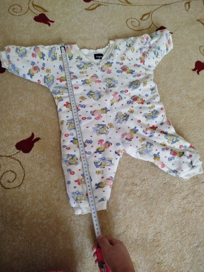 Renkli Desenli Bebek Uyku Tulumu - Görsel 3