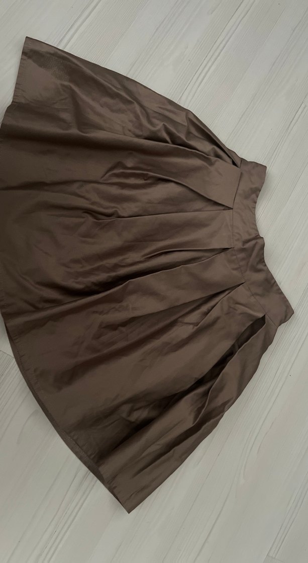 Vizon Pilili Mini Etek - Görsel 2