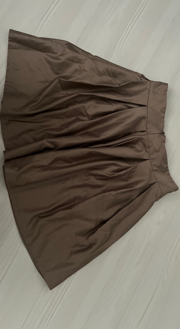 Vizon Pilili Mini Etek - Görsel 3