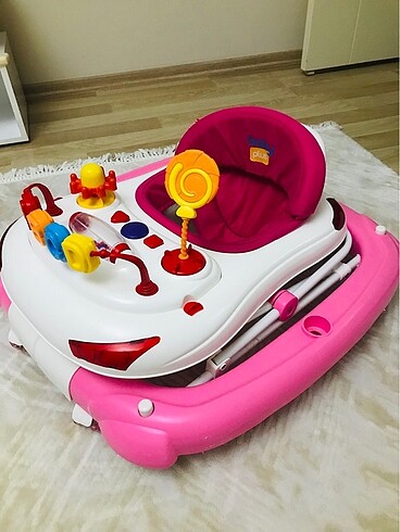 Beden pembe Renk Baby Plus Cozy Yürüteç Örümcek