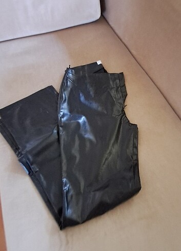 Deri Bayan Pantalon 