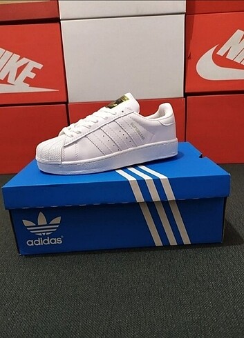 42 Beden beyaz Renk ADIDAS SUPERSTAR