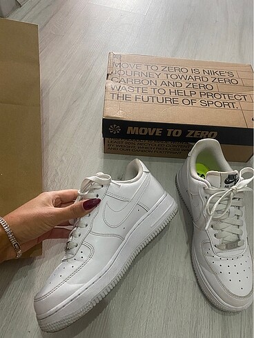 36 Beden beyaz Renk Nike airforce 07 Next nature