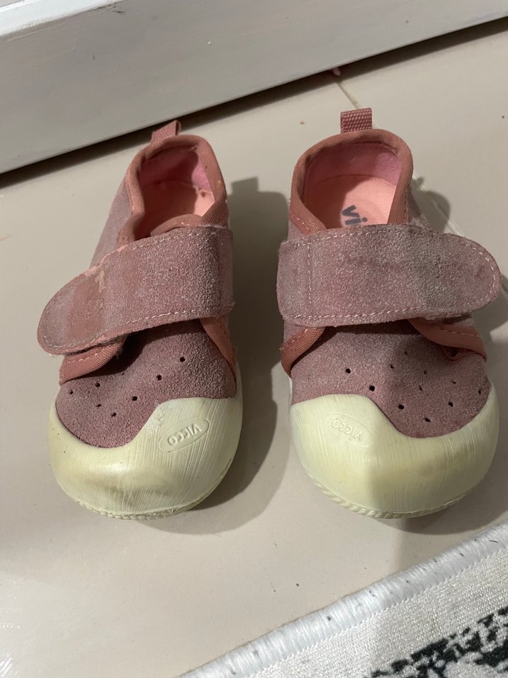 Pembe İlk Adım Ayakkabısı Velcro Bantlı - Görsel 2