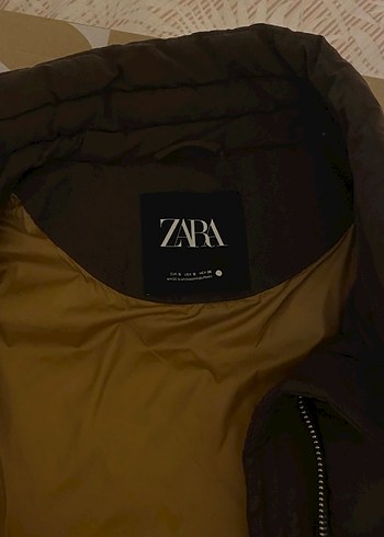 Kahverengi Fermuarlı Kadın Şişme Yelek - Görsel 3