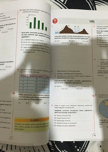 Beden TYT Coğrafya Soru Bankası 1. Oturum