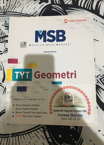 MSB TYT Geometri Modüler Soru Bankası