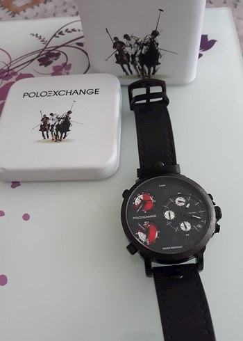 Siyah Poloexchange Erkek Biker Saati - Görsel 3