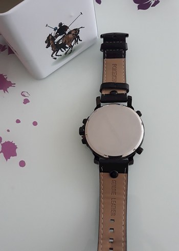 Siyah Poloexchange Erkek Biker Saati - Görsel 4