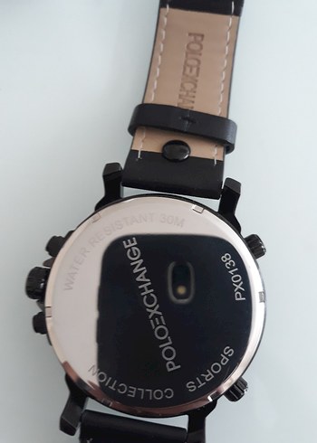 Siyah Poloexchange Erkek Biker Saati - Görsel 6