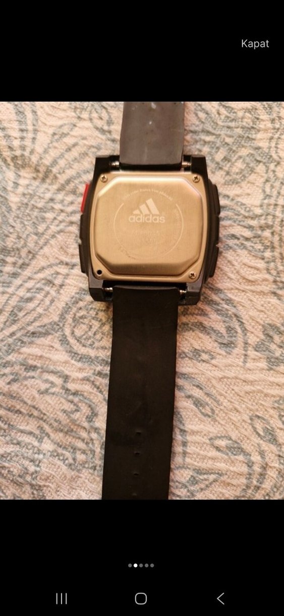 Kırmızı Siyah Dijital Erkek Saat - Görsel 2