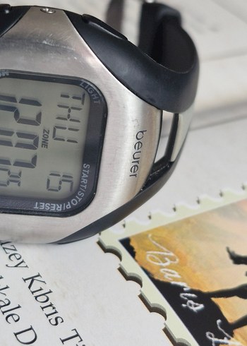 Gri Dijital Beurer Erkek Saat - Görsel 3