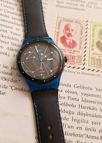 Siyah Avant-Garde Erkek Kol Saati - Görsel 4