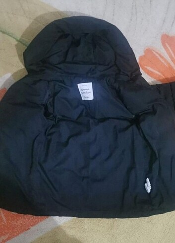 5 Yaş Beden siyah Renk Zara mont