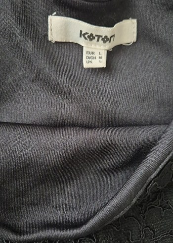 Dantel Detaylı Siyah Midi  Etek - Görsel 3