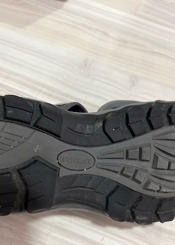 41 Beden gri Renk Erkek Gri Kayışlı Outdoor Sandalet Lumberjack