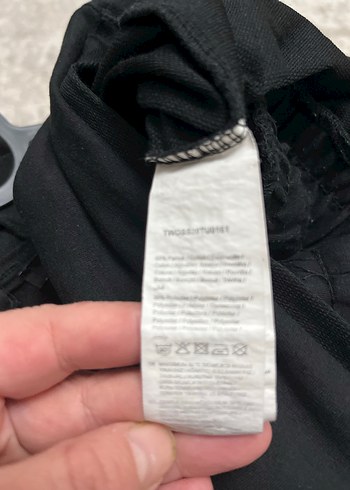 Siyah beli büzgülü  Kadın Midi Tulum - Görsel 4