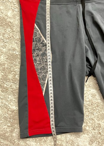 Arena havuz , deniz mayosu Kırmızı-Gri - Görsel 3