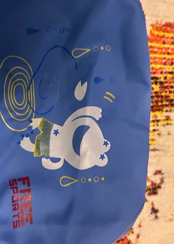 Mavi Baskılı Yüzücü Gözlüğü ve Bone Seti - Görsel 7