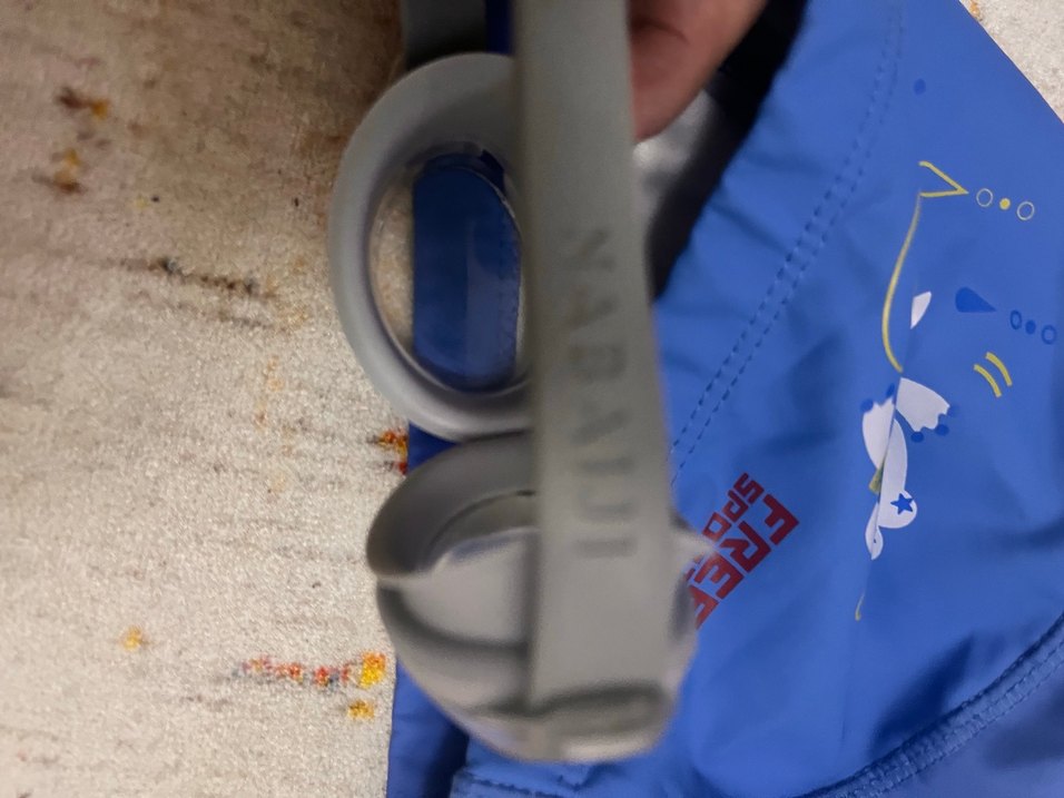 Mavi Baskılı Yüzücü Gözlüğü ve Bone Seti - Görsel 3