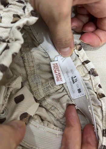 Zara bermuda bebek şort - Görsel 3