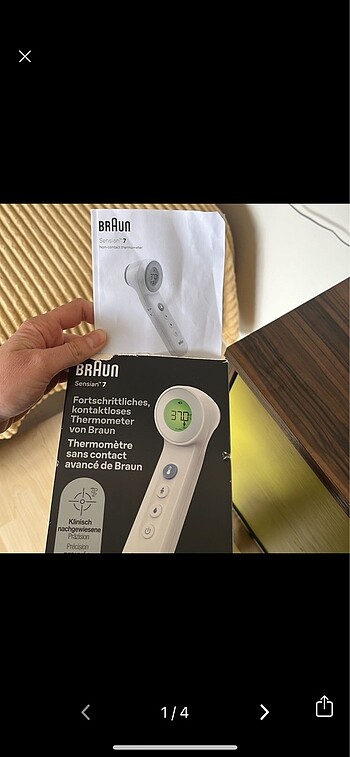 Braun ateş ölçer