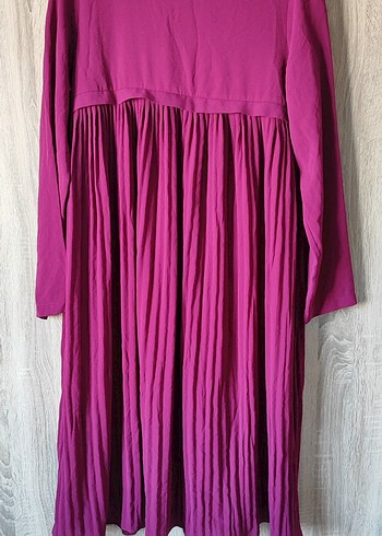 Bordo Uzun Kollu Tunik - Görsel 2