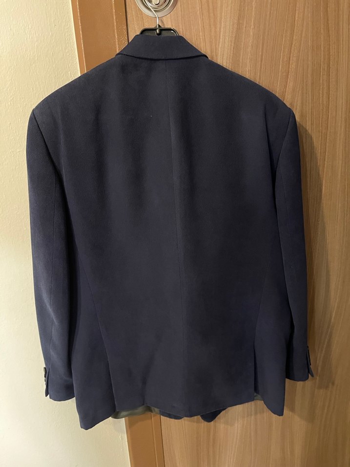 SARAR Düğmeli Lacivert Erkek Ceket - Görsel 5