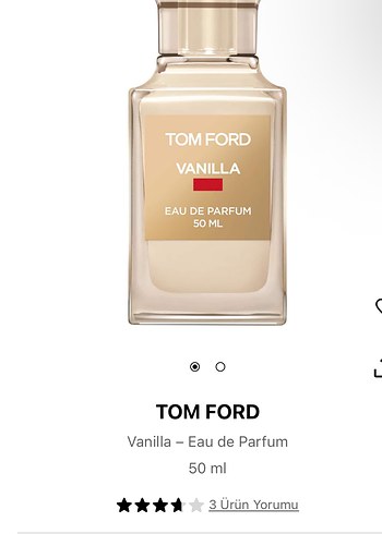 Tom Ford Vanilla Kadın Parfümü 50 ml - Görsel 4