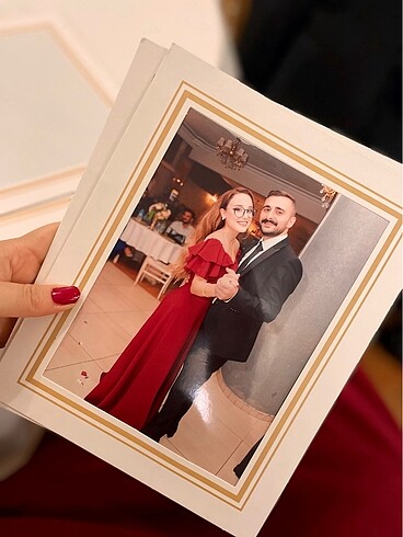 Trendyol & Milla Bordo uzun abiye