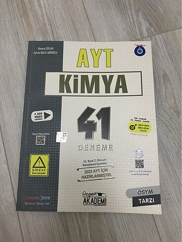 AYT KİMYA DENEME