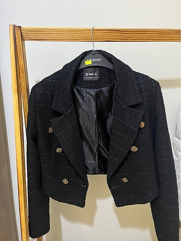 Siyah blazer