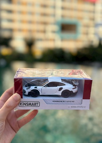 Kinsmart Beyaz Porsche 911 GT2 RS Oyuncak Araba