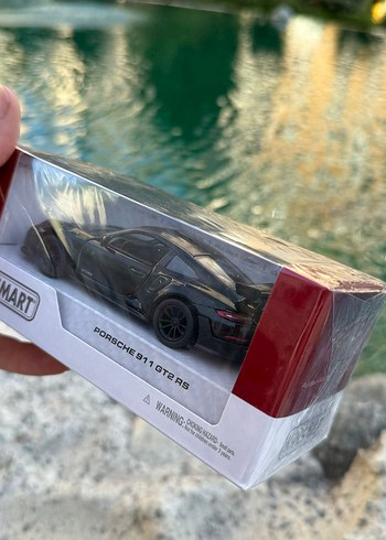  Kinsmart Siyah Porsche 911 GT2 RS Oyuncak Araba