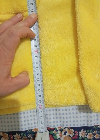 Sarı Baskılı Erkek Çocuk Bornoz - Görsel 8