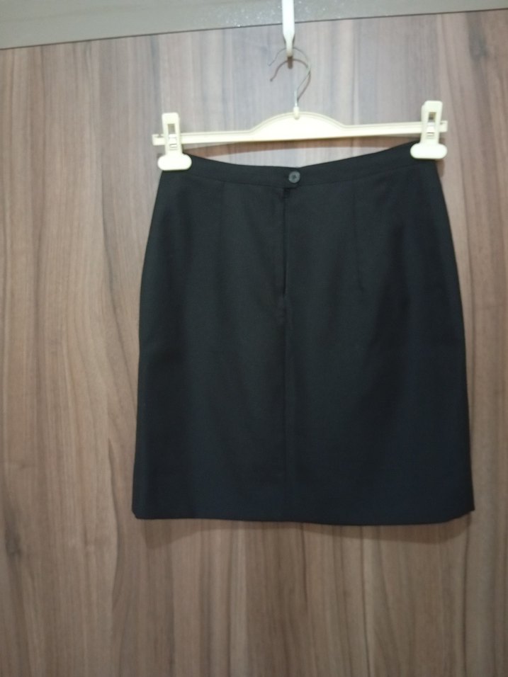 Siyah Midi Kalem Etek - Görsel 2