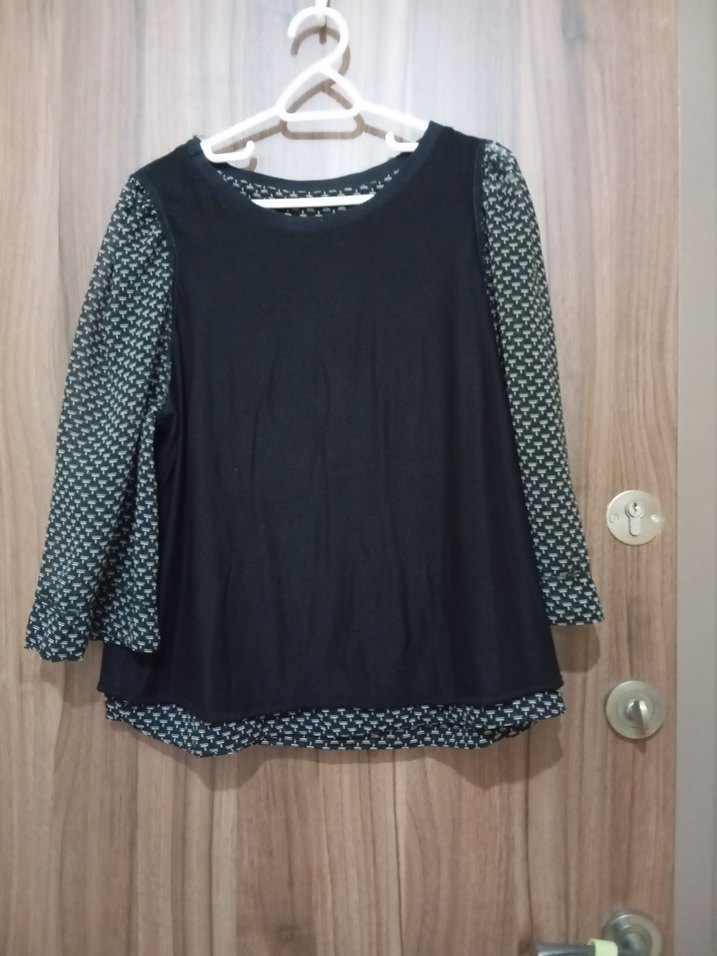 bayan şifon mango bluz - Görsel 3